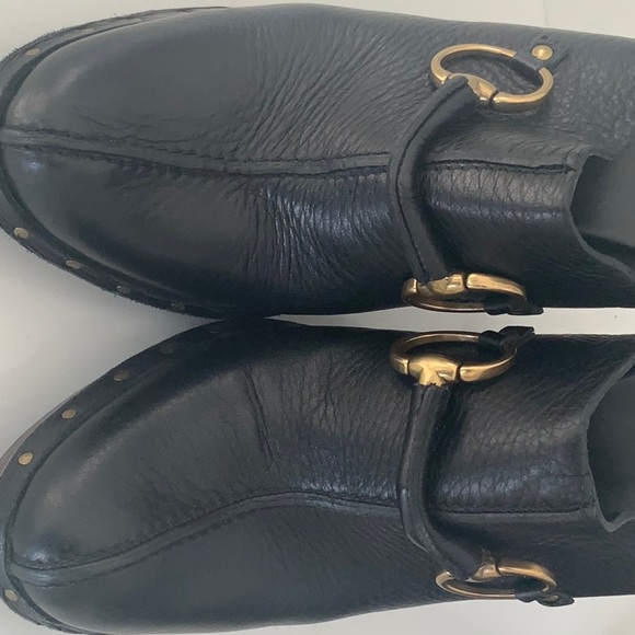 Gucci Black leather clogs - Picture 14 of 16